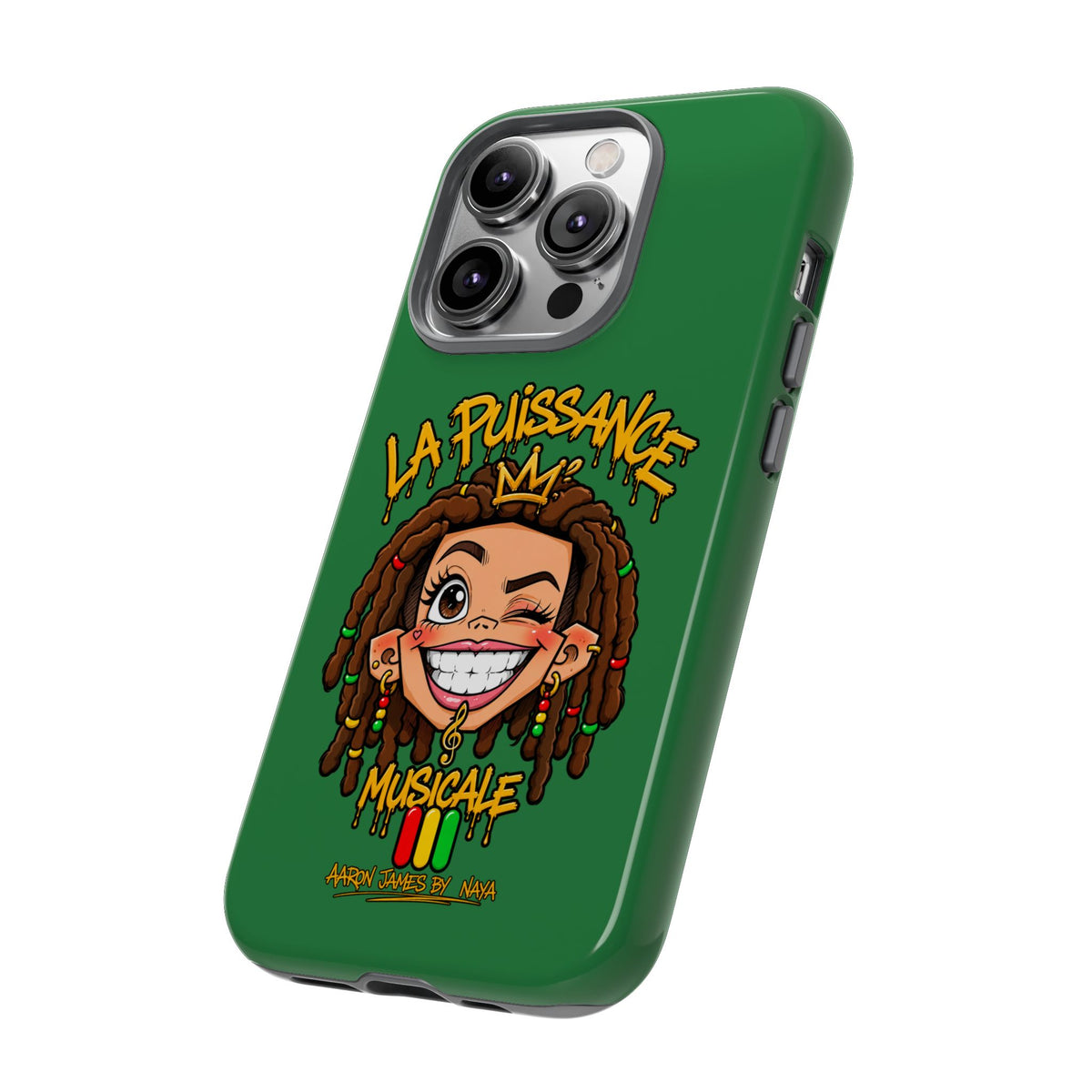 Coque Rasta Queen – Vert | La Puissance Musicale