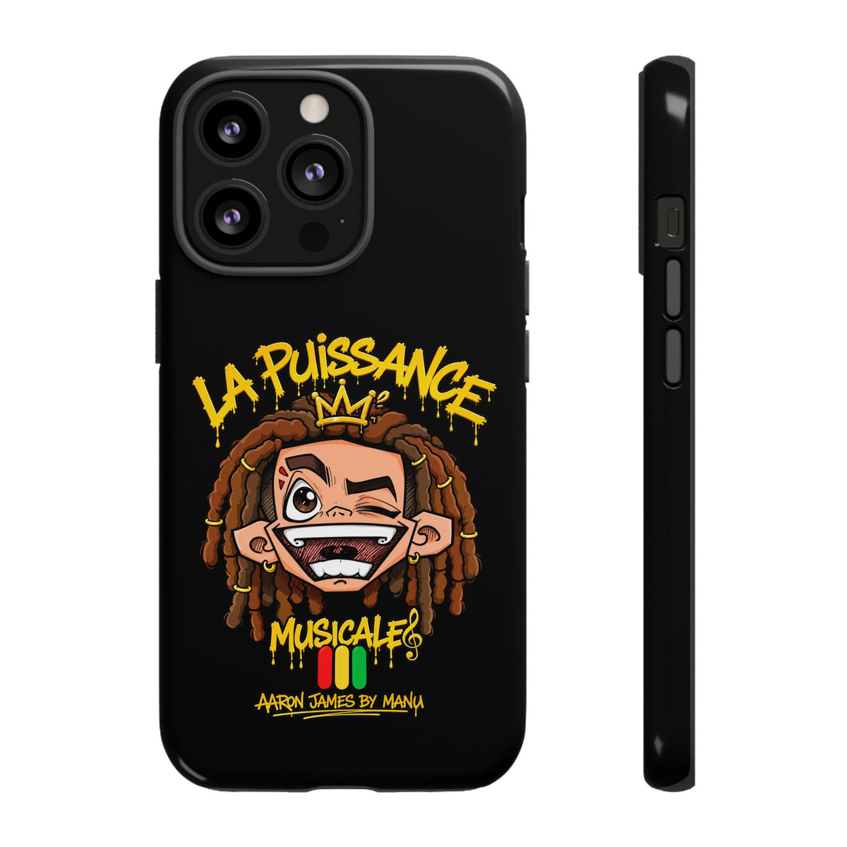 Coque Rasta King – Noir | La Puissance Musicale