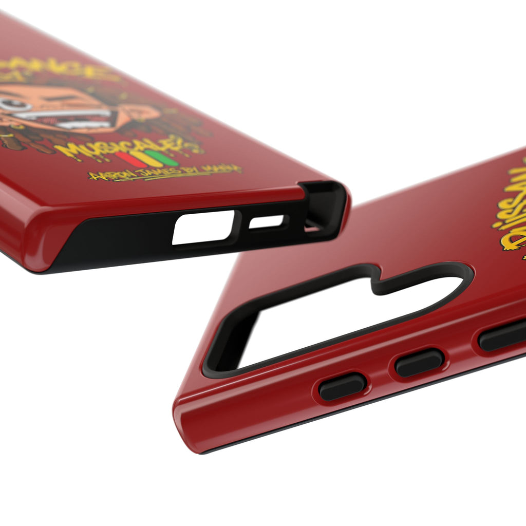 Coque Samsung Rasta King – Rouge | La Puissance Musicale