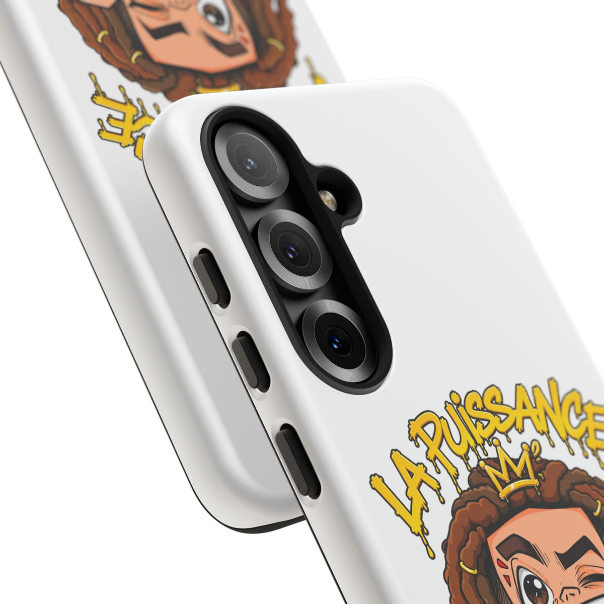 Coque Samsung Rasta King – Blanc | La Puissance Musicale