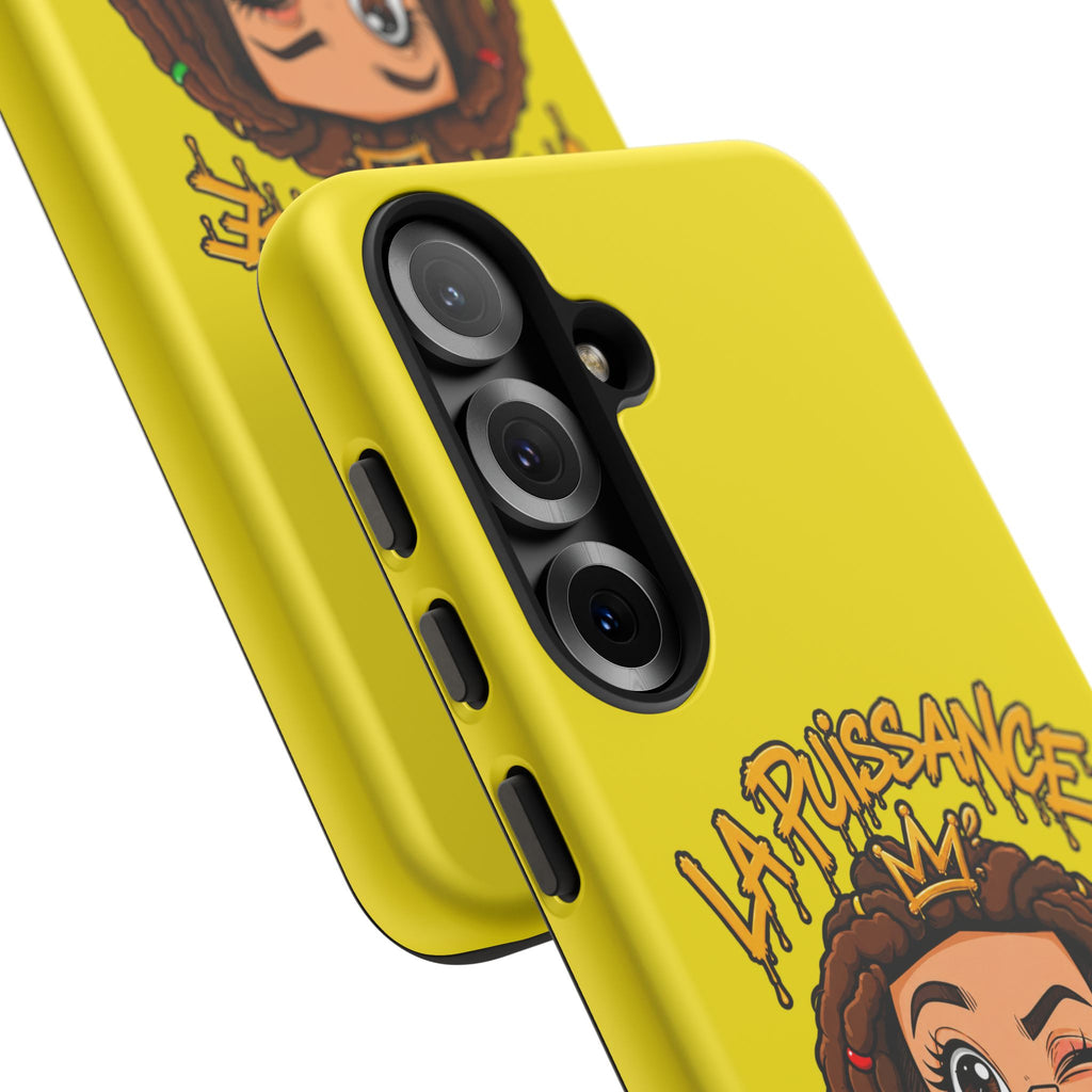 Coque Samsung Rasta Queen – Jaune | La Puissance Musicale