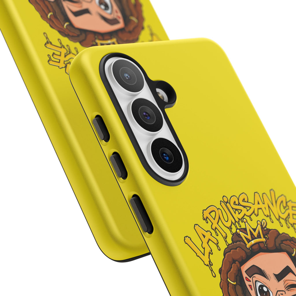 Coque Samsung Rasta King – Jaune | La Puissance Musicale