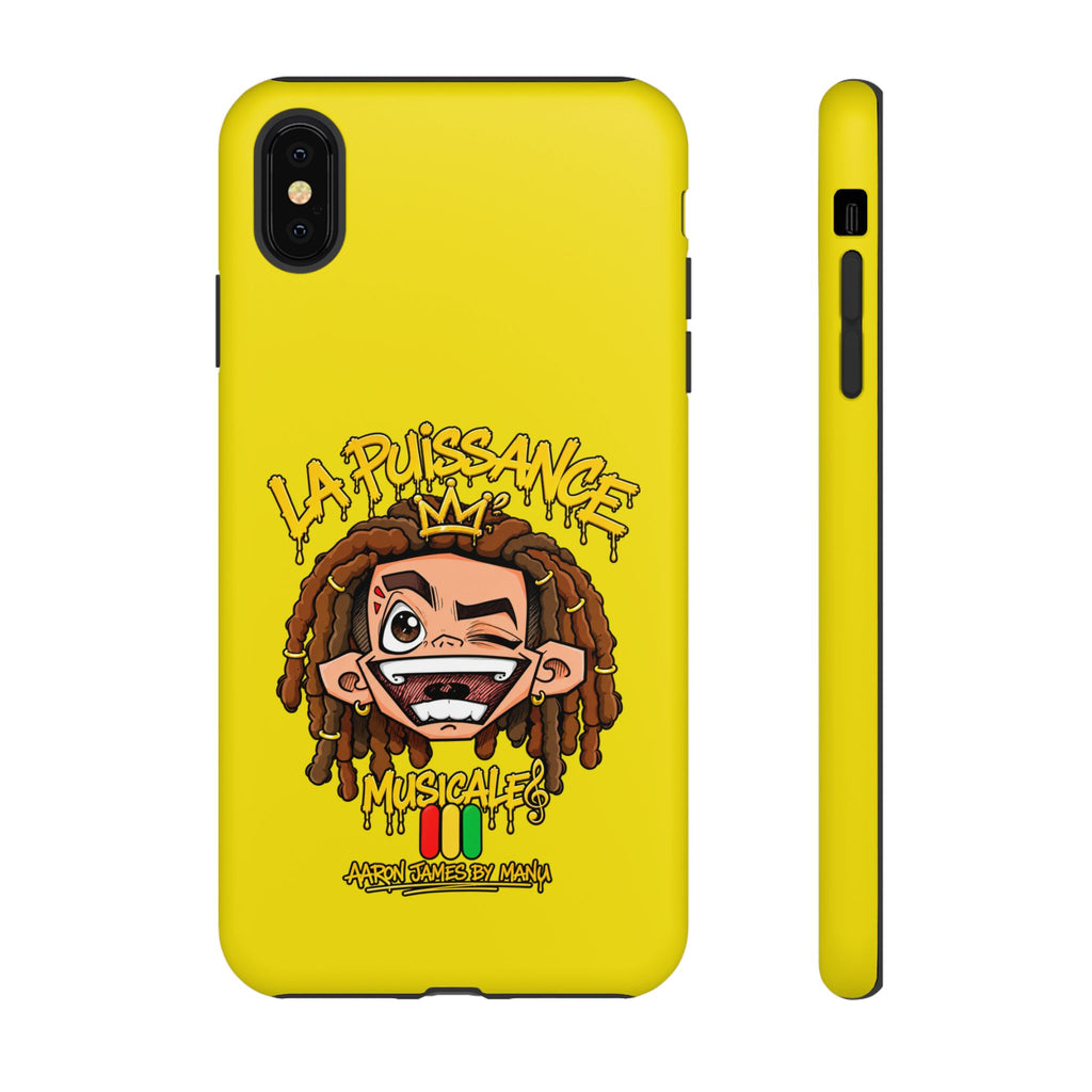 Coque Rasta King – Jaune | La Puissance Musicale