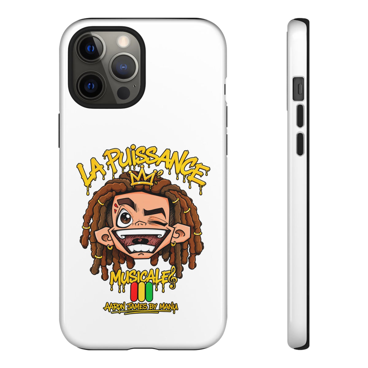 Coque Rasta King – Blanc | La Puissance Musicale