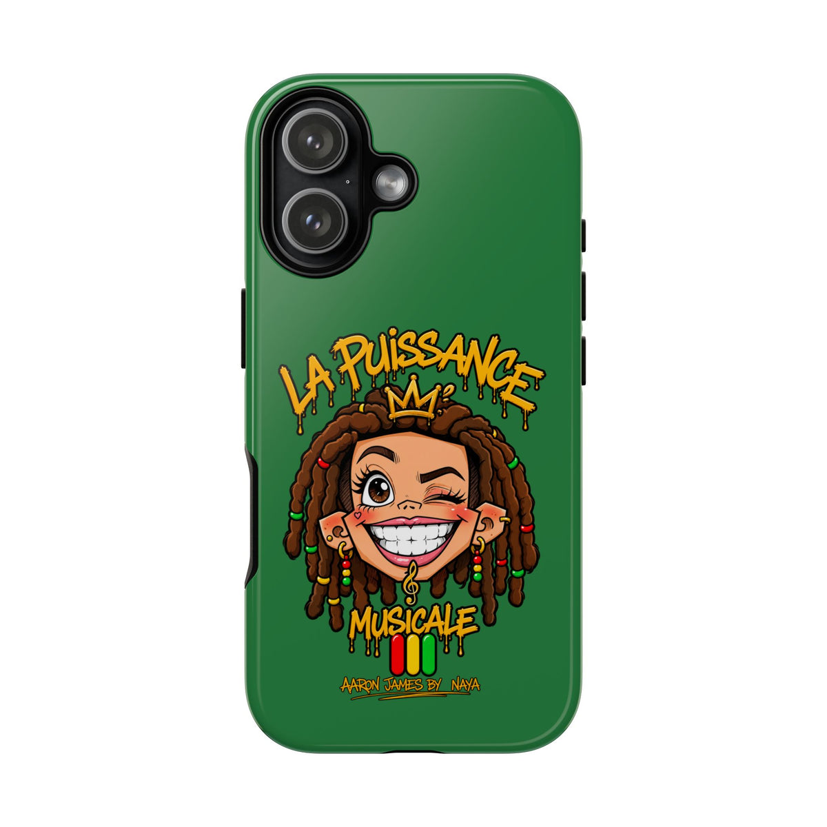 Coque Rasta Queen – Vert | La Puissance Musicale