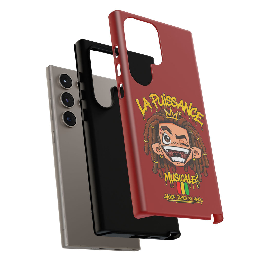 Coque Samsung Rasta King – Rouge | La Puissance Musicale