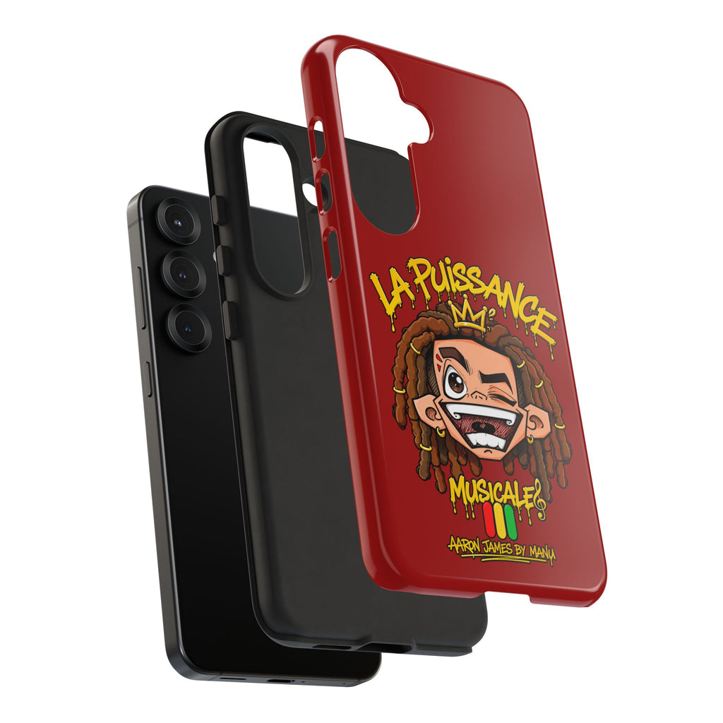 Coque Samsung Rasta King – Rouge | La Puissance Musicale
