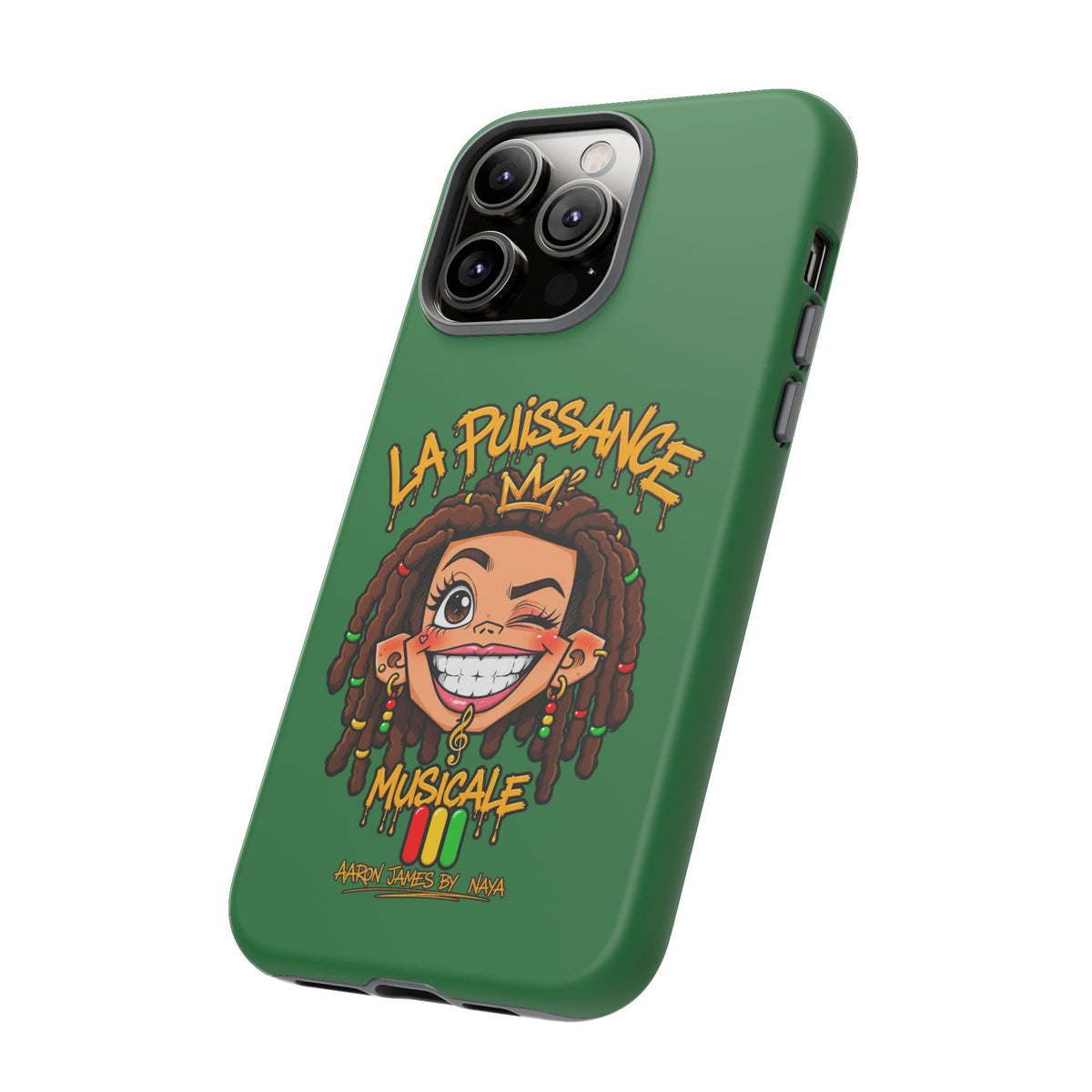 Coque Rasta Queen – Vert | La Puissance Musicale