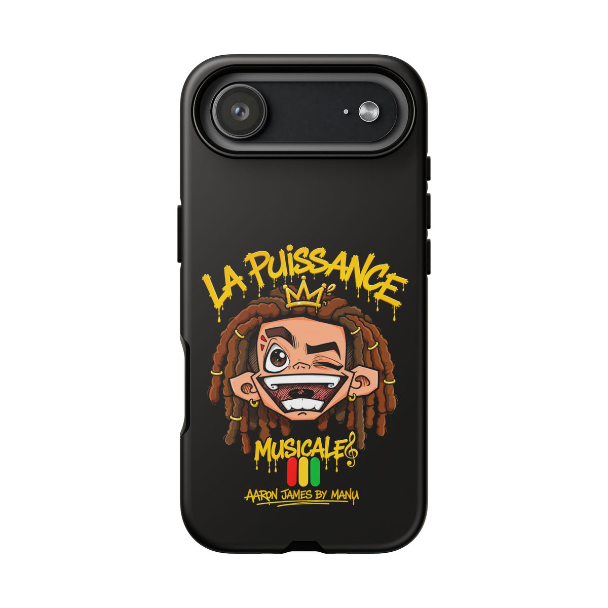 Coque Rasta King – Noir | La Puissance Musicale