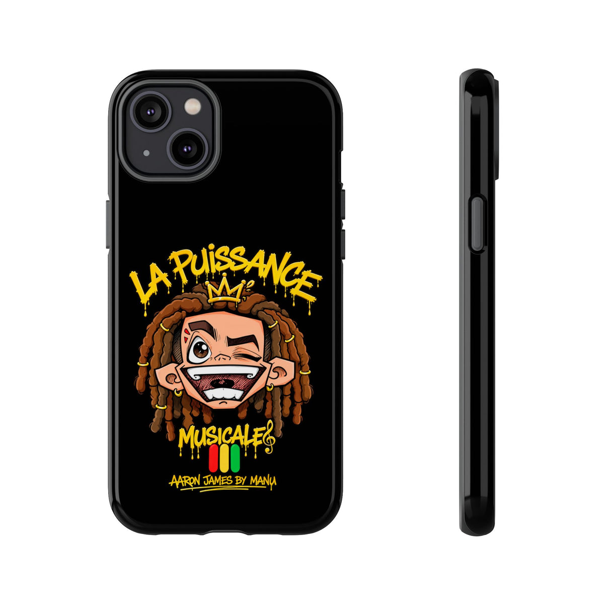 Coque Rasta King – Noir | La Puissance Musicale