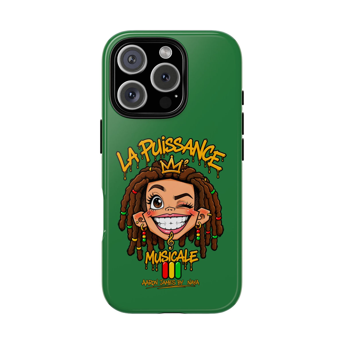 Coque Rasta Queen – Vert | La Puissance Musicale