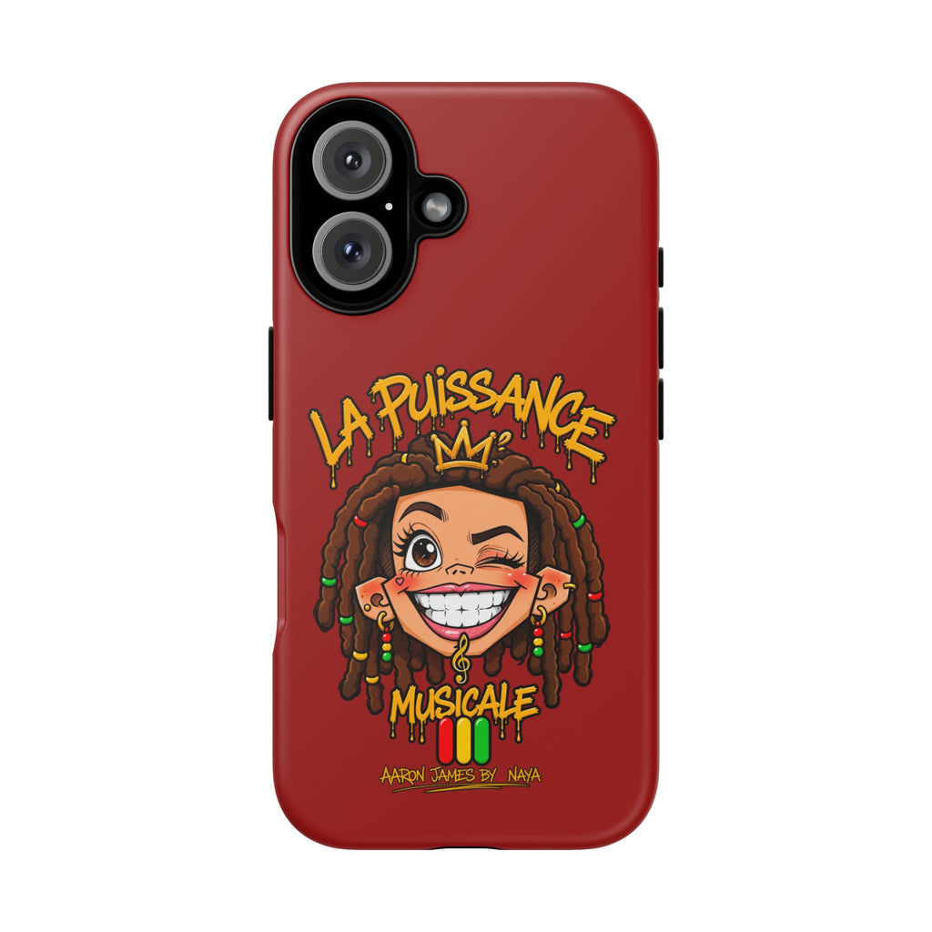 Coque Rasta Queen – Rouge | La Puissance Musicale