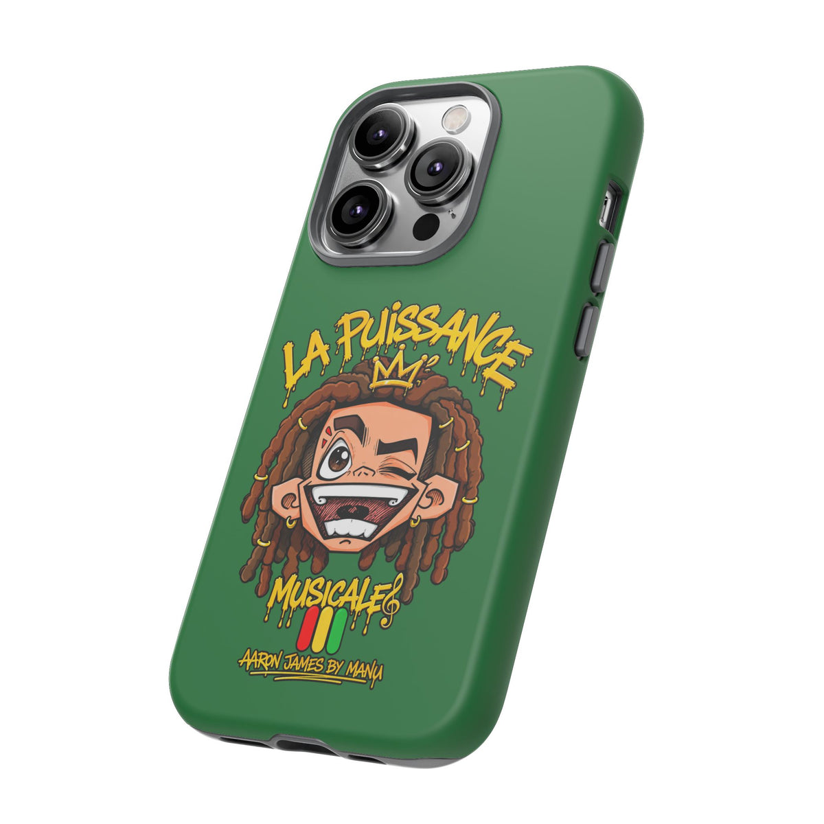 Coque Rasta King – Vert | La Puissance Musicale