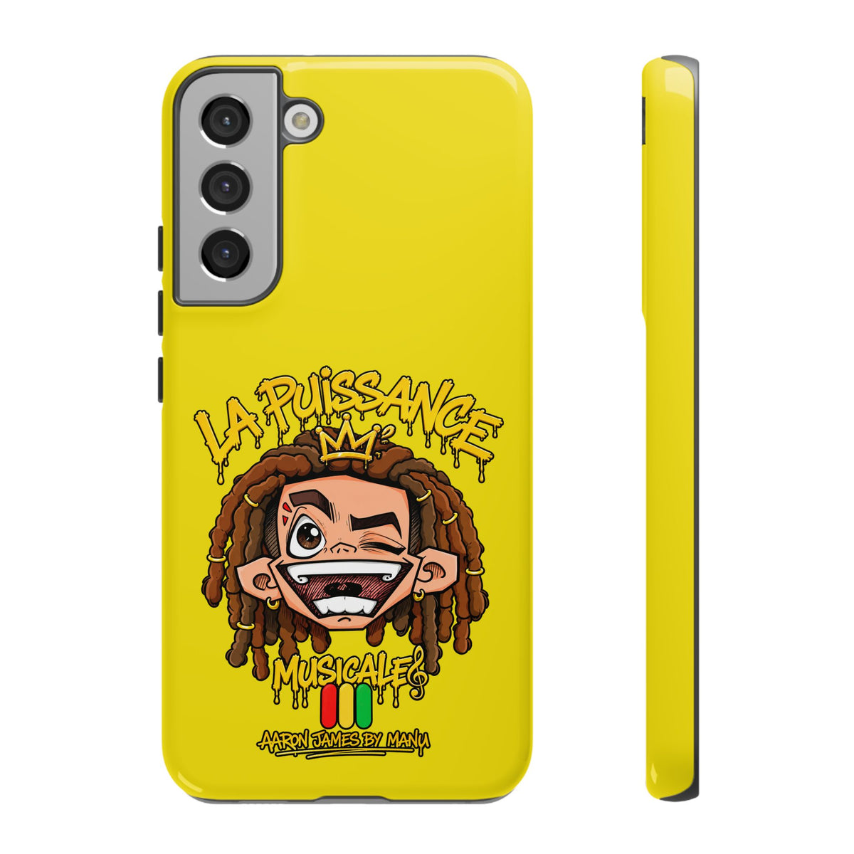 Coque Samsung Rasta King – Jaune | La Puissance Musicale – vue 19