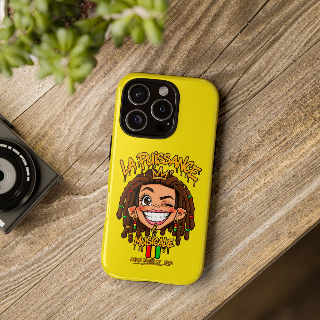 Coque Rasta Queen – Jaune | La Puissance Musicale
