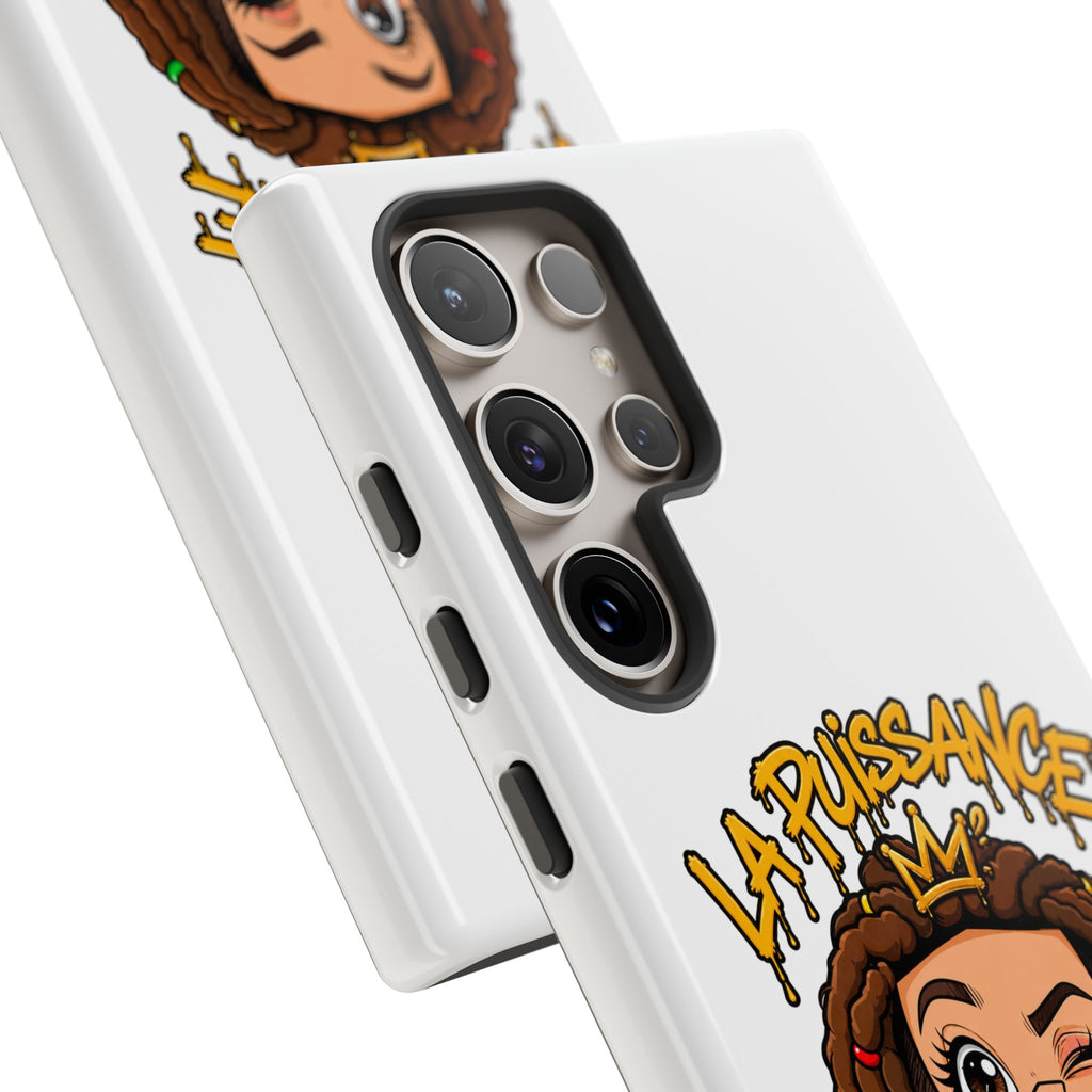 Coque Samsung Rasta Queen – Blanc | La Puissance Musicale