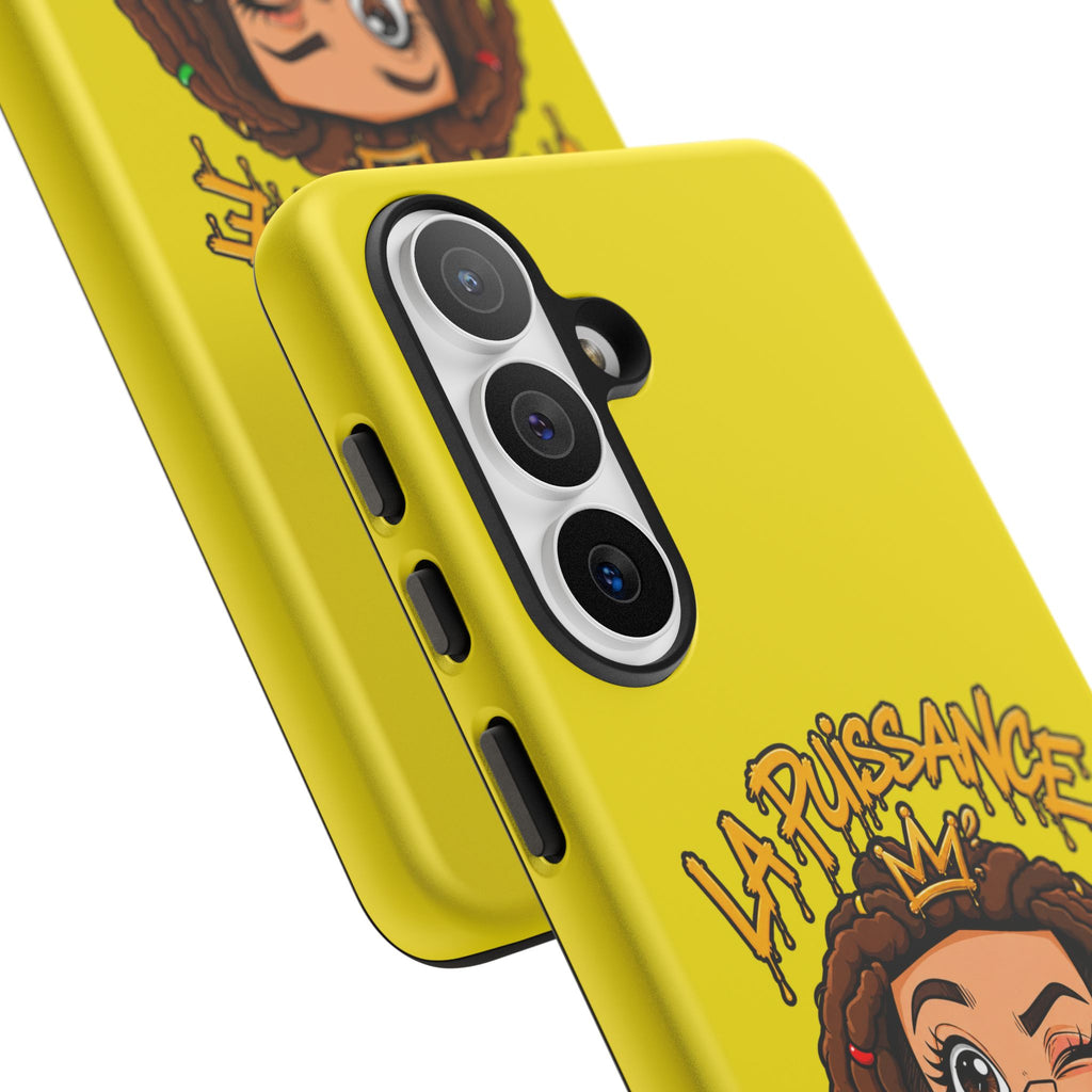 Coque Samsung Rasta Queen – Jaune | La Puissance Musicale