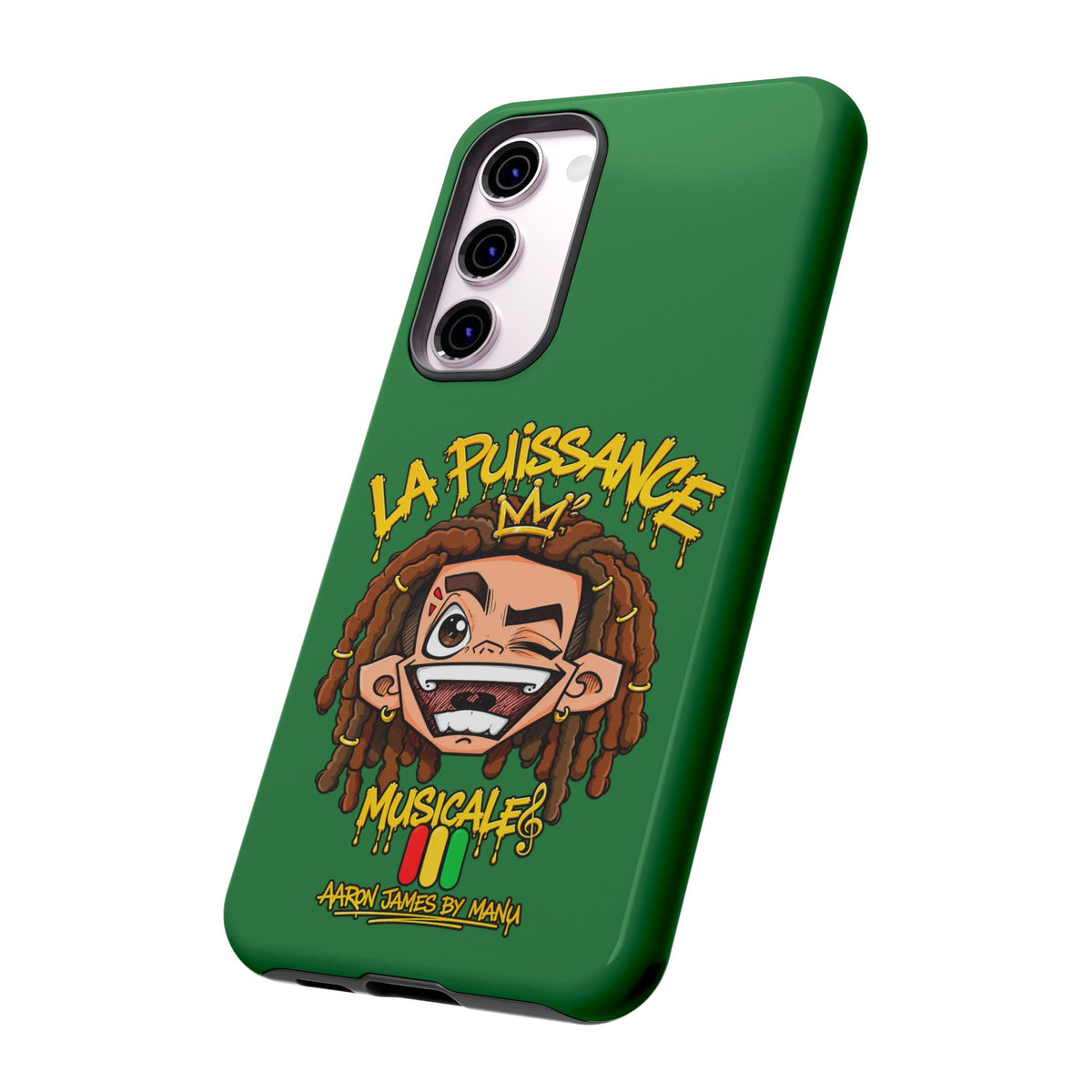 Coque Samsung Rasta King – Vert | La Puissance Musicale