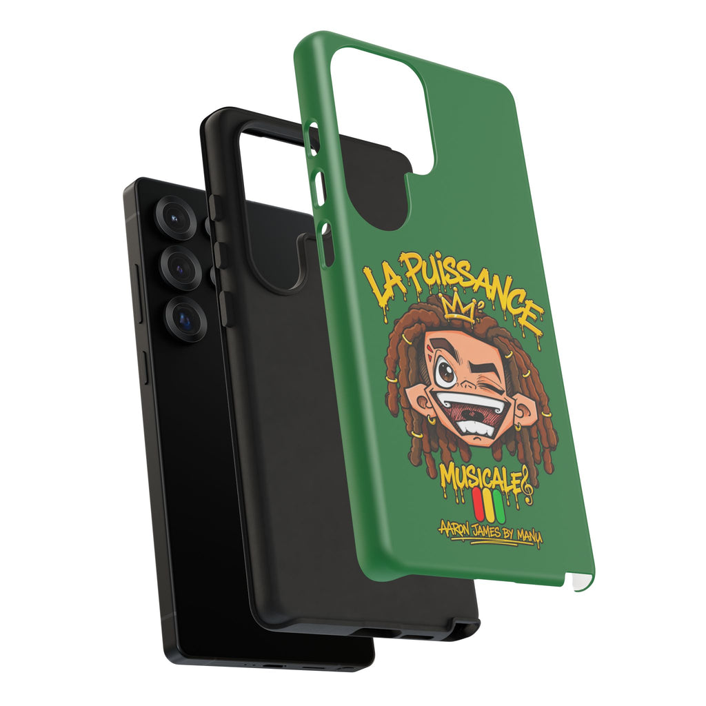 Coque Samsung Rasta King – Vert | La Puissance Musicale