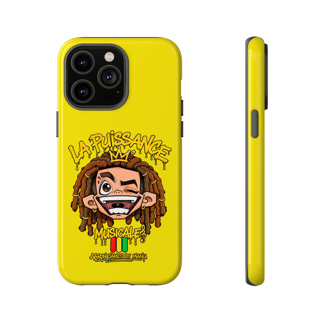 Coque Rasta King – Jaune | La Puissance Musicale