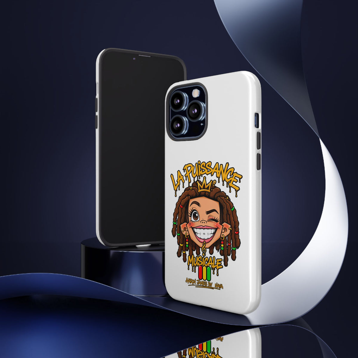 Coque Rasta Queen – Blanc | La Puissance Musicale