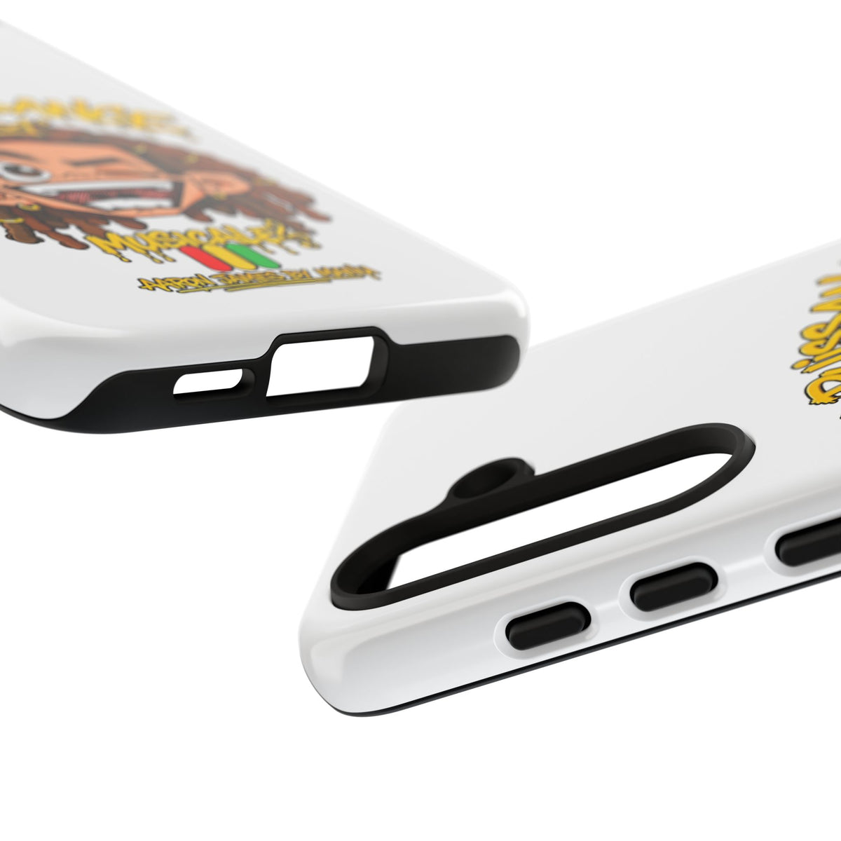 Coque Samsung Rasta King – Blanc | La Puissance Musicale