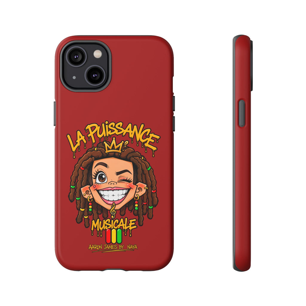 Coque Rasta Queen – Rouge | La Puissance Musicale