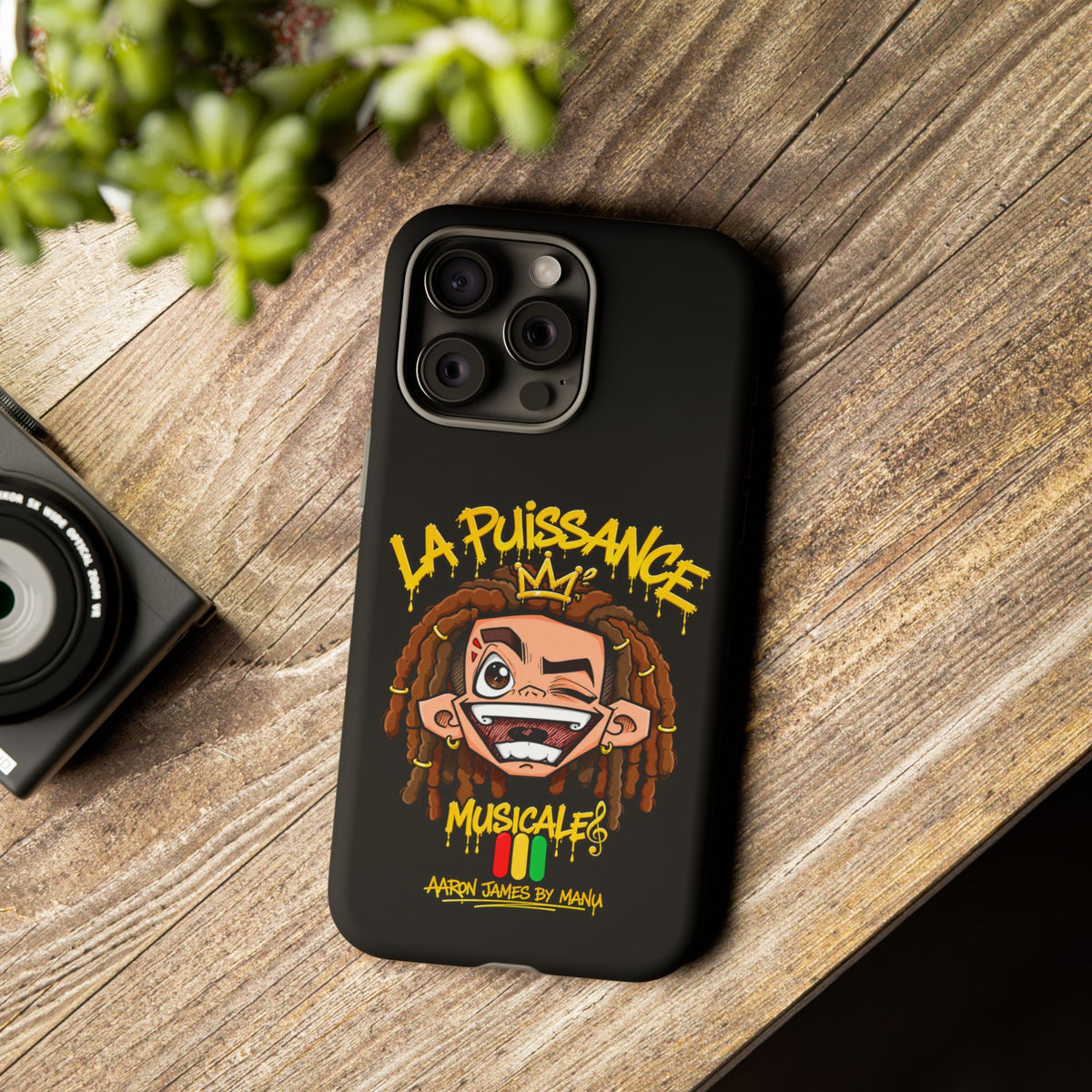 Coque Rasta King – Noir | La Puissance Musicale