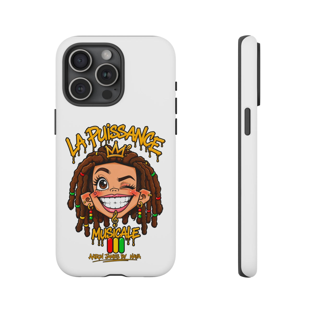 Coque Rasta Queen – Blanc | La Puissance Musicale