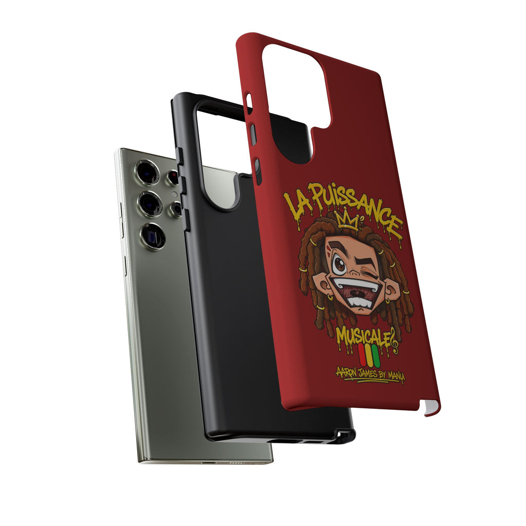 Coque Samsung Rasta King – Rouge | La Puissance Musicale