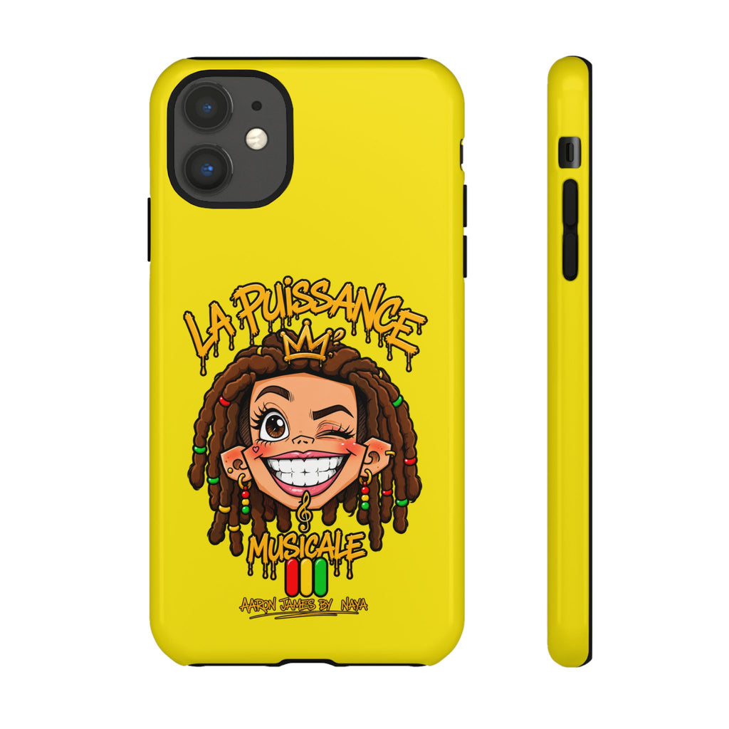 Coque Rasta Queen – Jaune | La Puissance Musicale