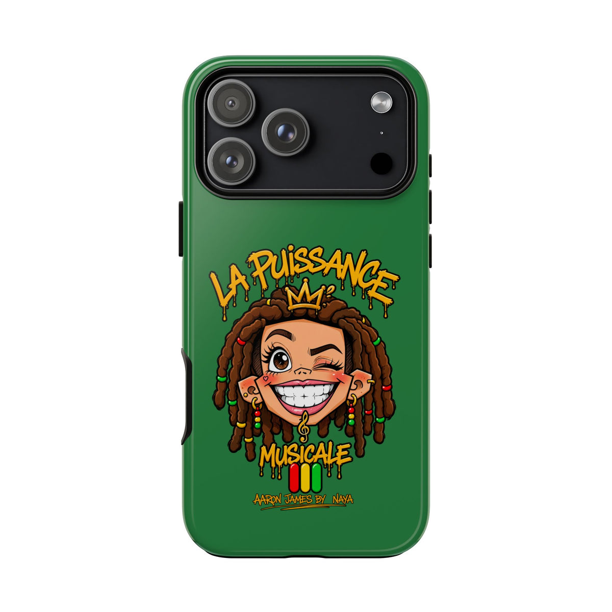Coque Rasta Queen – Vert | La Puissance Musicale