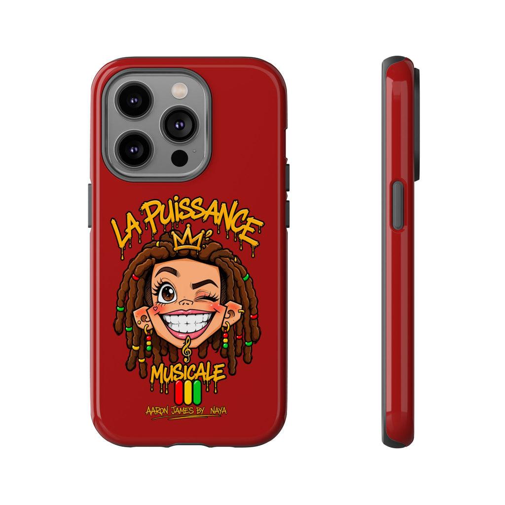 Coque Rasta Queen – Rouge | La Puissance Musicale