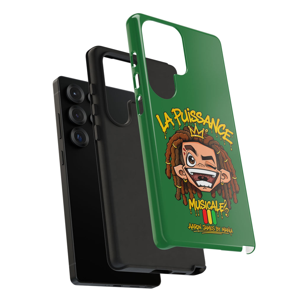 Coque Samsung Rasta King – Vert | La Puissance Musicale