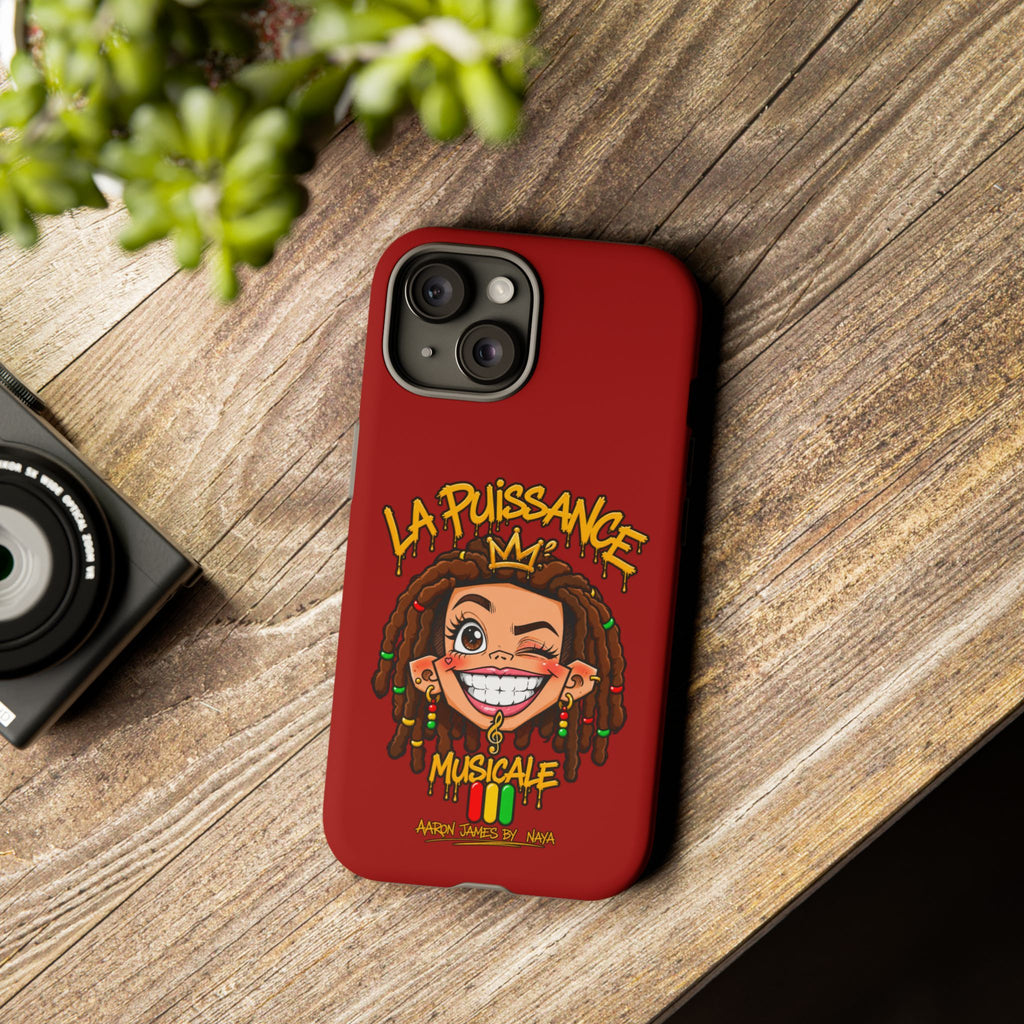 Coque Rasta Queen – Rouge | La Puissance Musicale