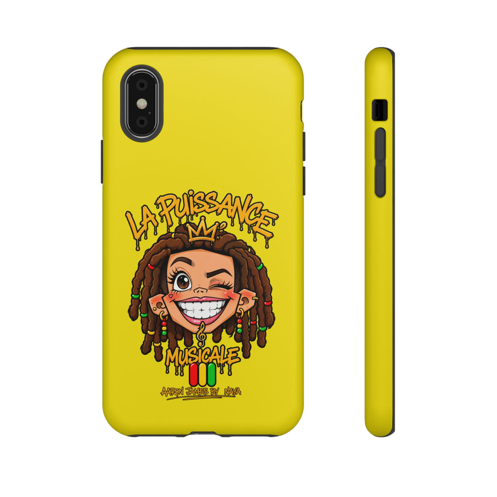 Coque Rasta Queen – Jaune | La Puissance Musicale