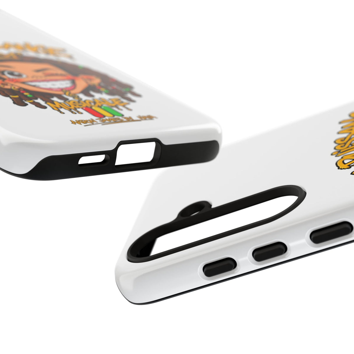 Coque Samsung Rasta Queen – Blanc | La Puissance Musicale