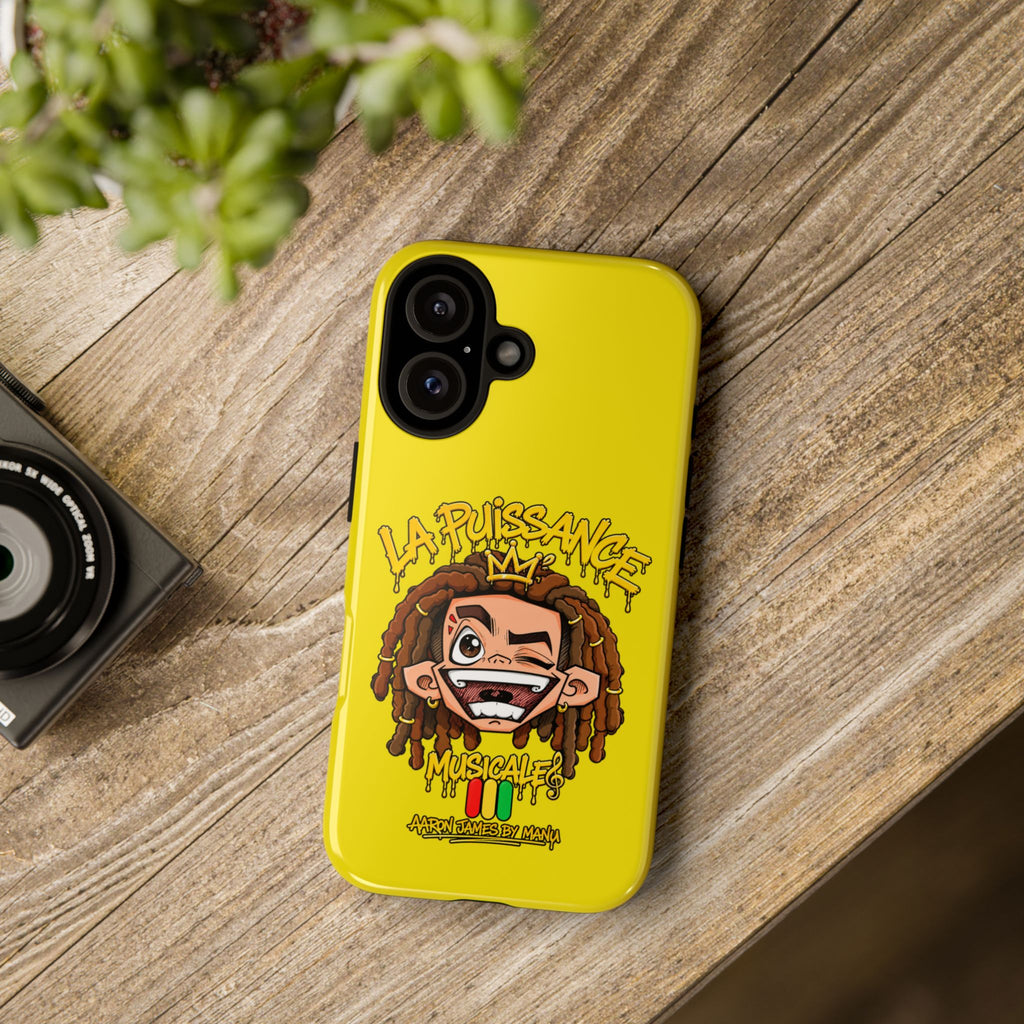 Coque Rasta King – Jaune | La Puissance Musicale
