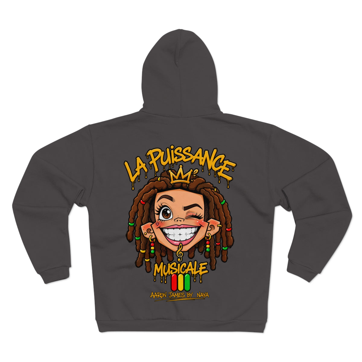 Sweat Zippé LPM Rasta Queen