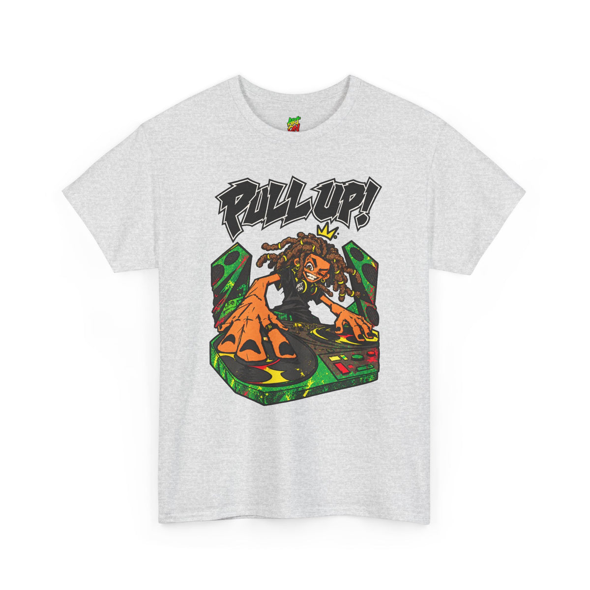 T-shirt DJ Rasta King 'Pull Up!'