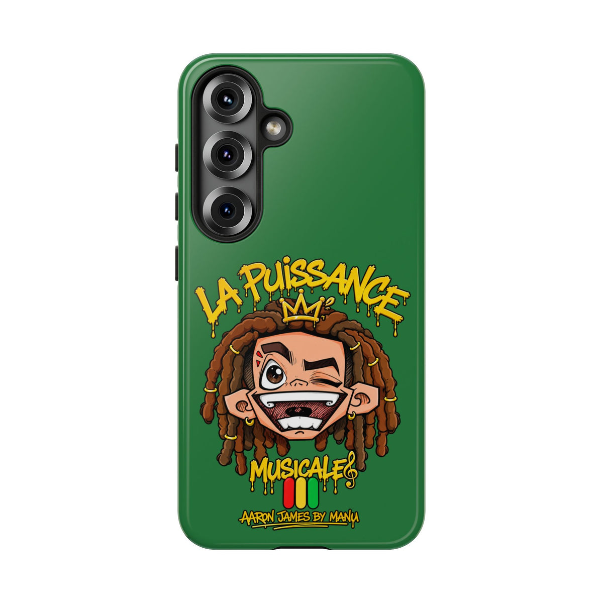 Coque Samsung Rasta King – Vert | La Puissance Musicale – vue 35