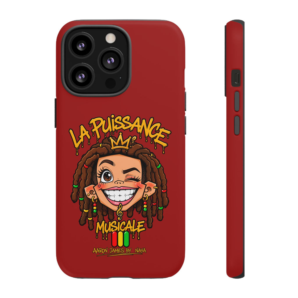 Coque Rasta Queen – Rouge | La Puissance Musicale