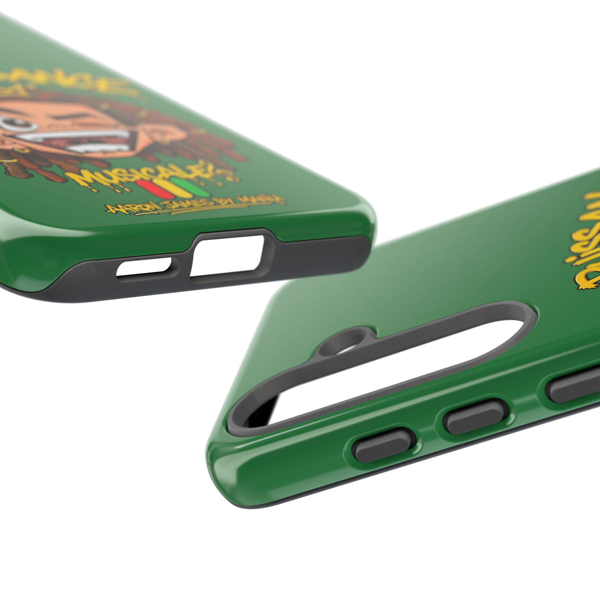 Coque Samsung Rasta King – Vert | La Puissance Musicale