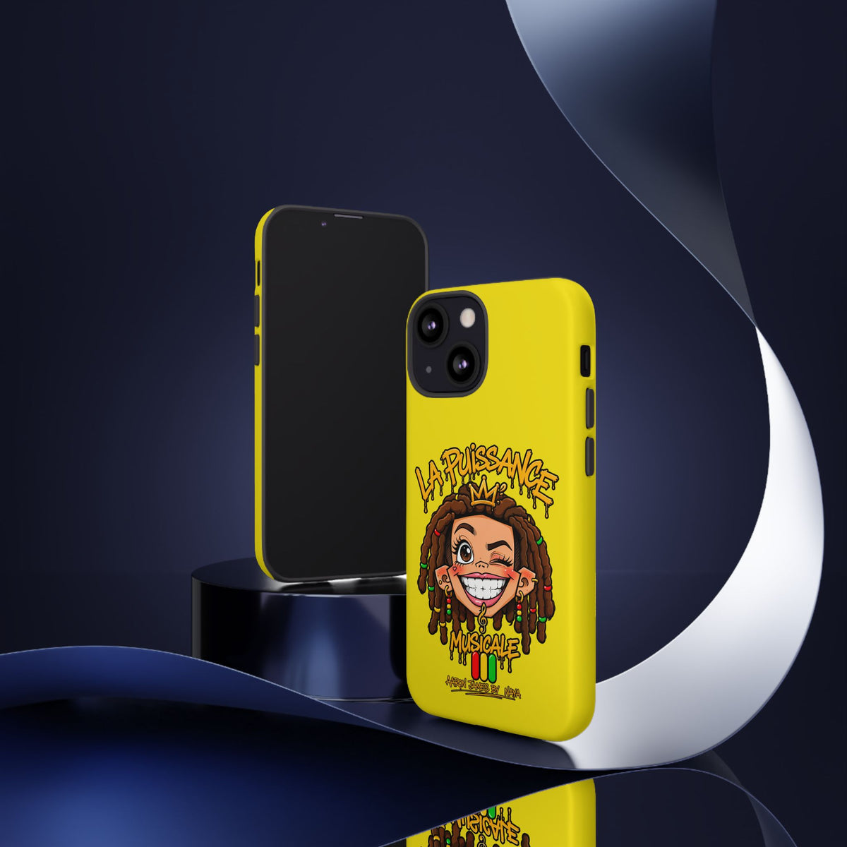 Coque Rasta Queen – Jaune | La Puissance Musicale