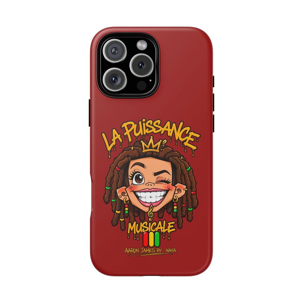 Coque Rasta Queen – Rouge | La Puissance Musicale
