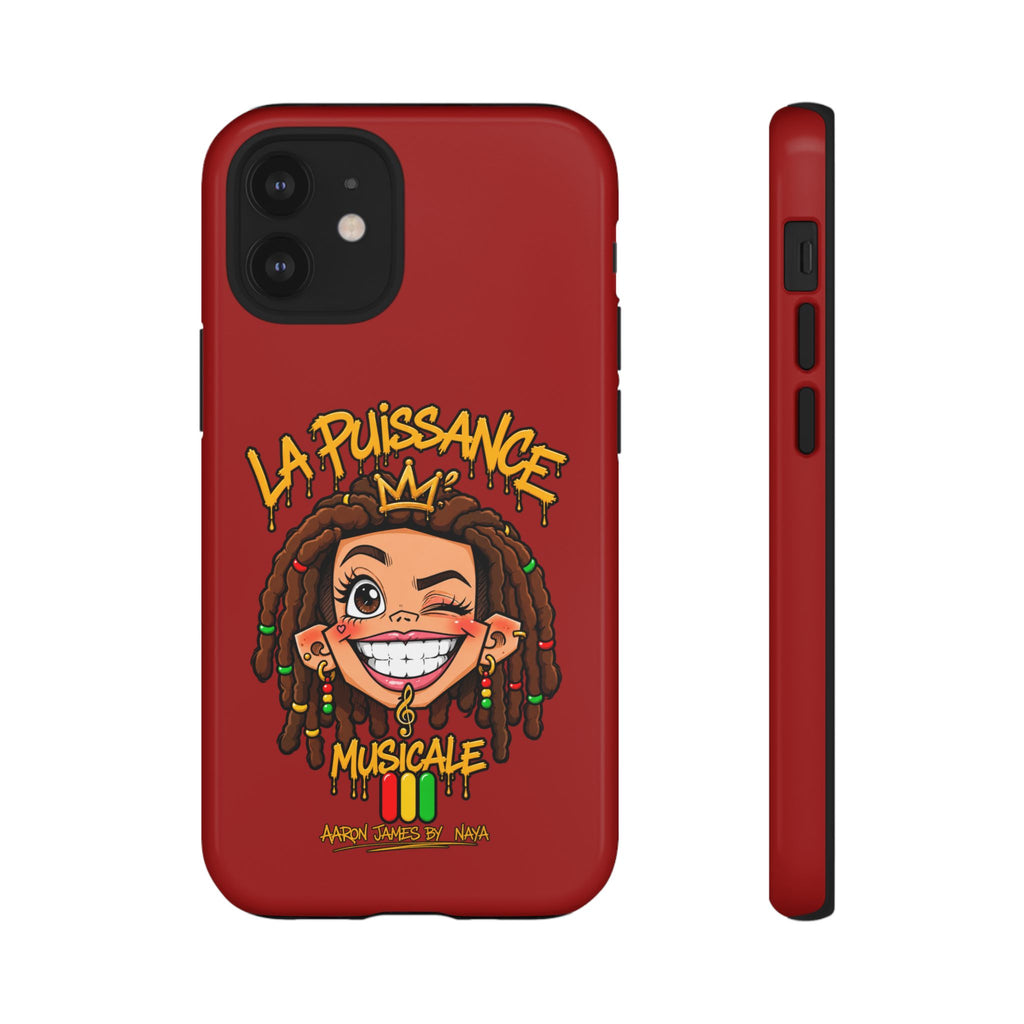 Coque Rasta Queen – Rouge | La Puissance Musicale