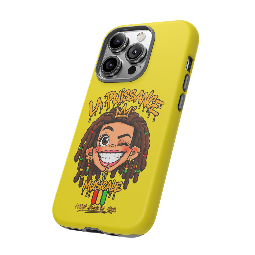 Coque Rasta Queen – Jaune | La Puissance Musicale