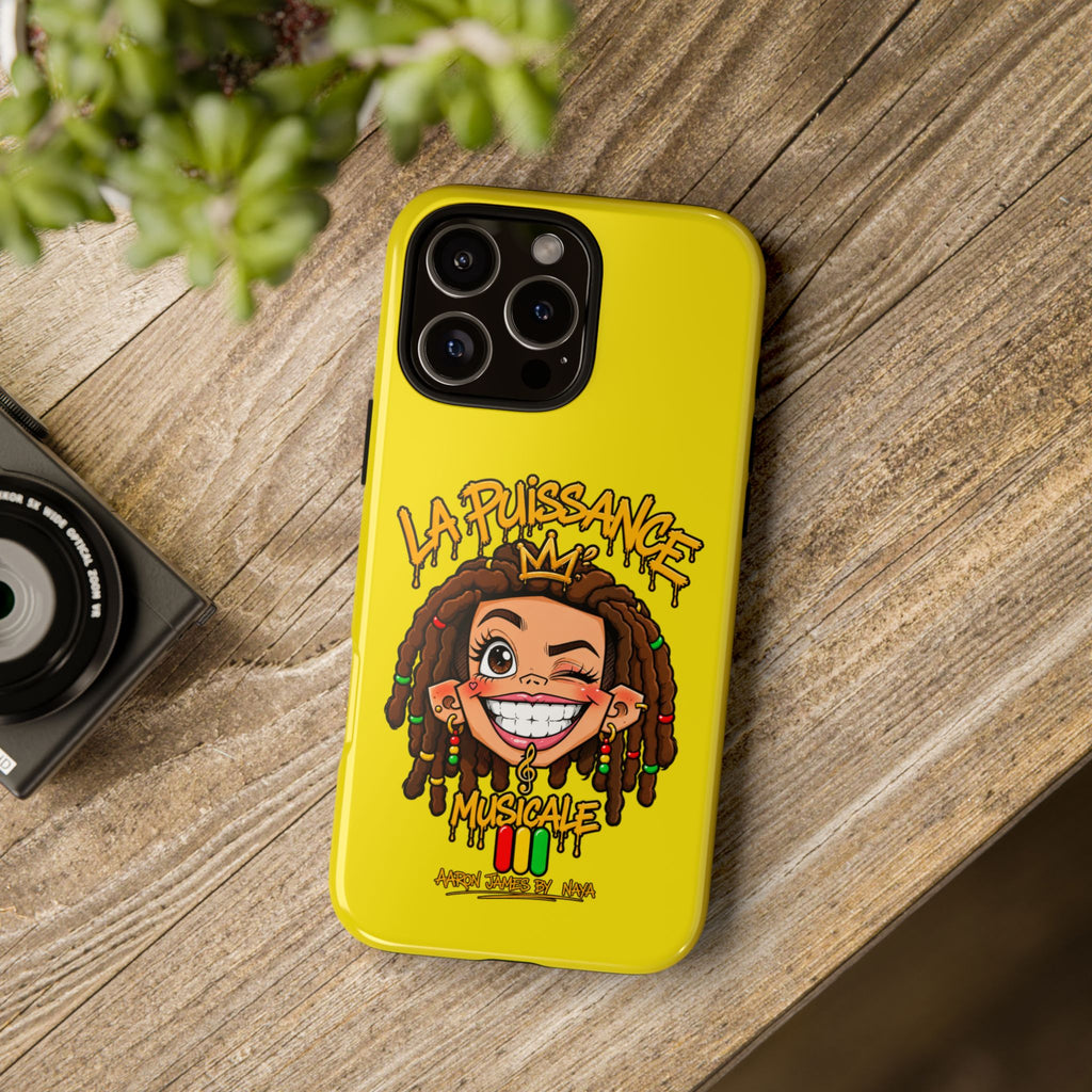 Coque Rasta Queen – Jaune | La Puissance Musicale