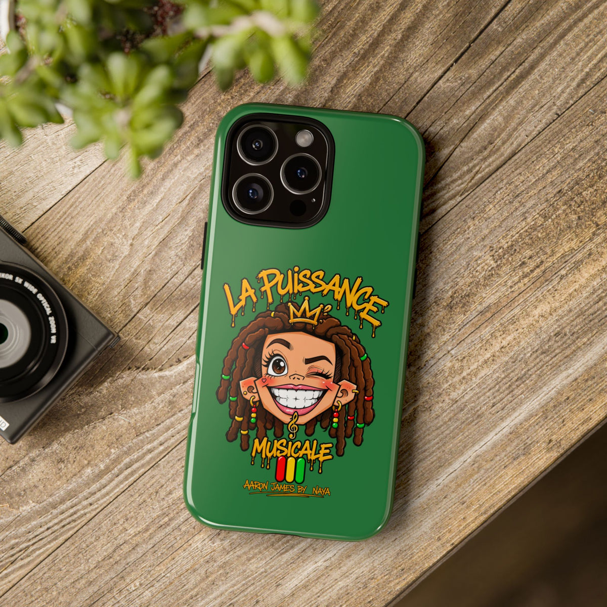 Coque Rasta Queen – Vert | La Puissance Musicale