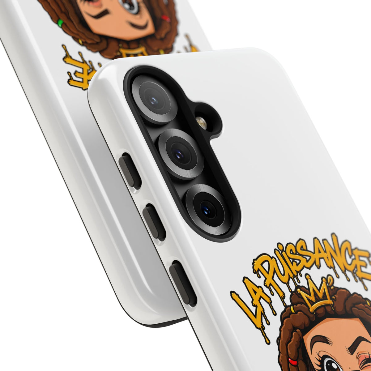 Coque Samsung Rasta Queen – Blanc | La Puissance Musicale
